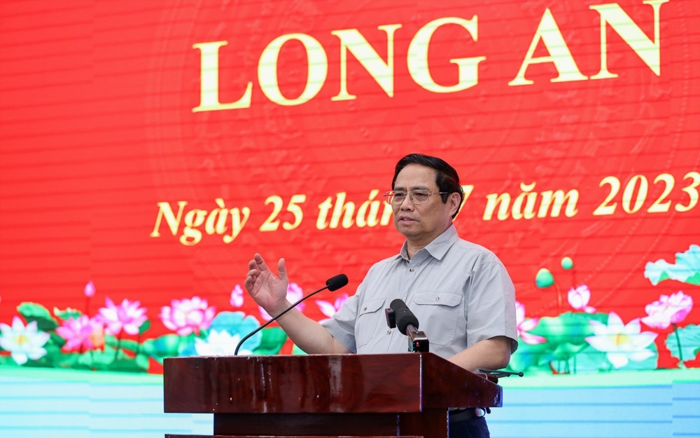 Kết luận của Thủ tướng Phạm Minh Chính tại buổi làm việc với Ban Thường vụ Tỉnh ủy Long An