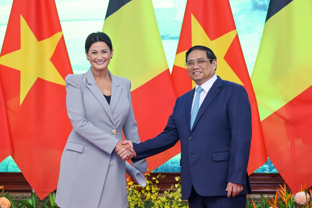 Phấn đấu đưa kim ngạch thương mại Việt Nam - Bỉ sớm đạt 7 tỷ USD