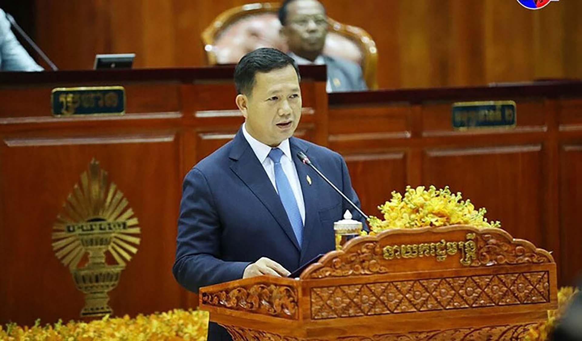 Thủ tướng Campuchia Hun Manet. (Nguồn: Khmer Times)