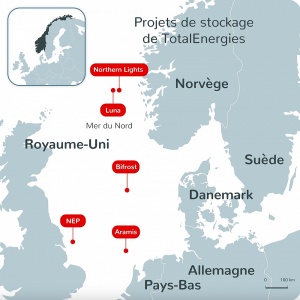 TotalEnergies mua 40% giấy phép thăm dò lưu trữ CO2 ở Na Uy