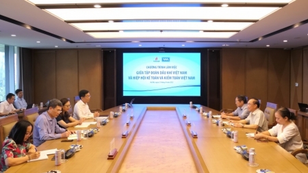 Tăng cường hợp tác giữa Tập đoàn Dầu khí Việt Nam với Hiệp hội Kế toán và Kiểm toán Việt Nam