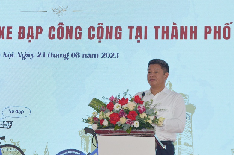 Hà Nội chính thức ra mắt dịch vụ xe đạp công cộng