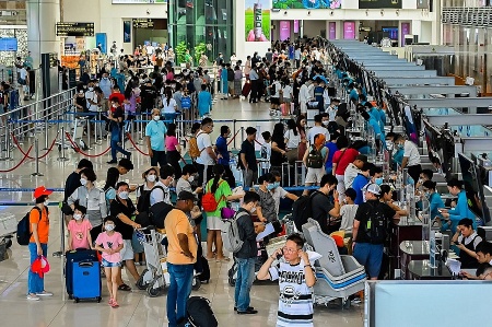 Dự kiến có khoảng 410.000 lượt khách qua sân bay Nội Bài dịp nghỉ lễ 2/9