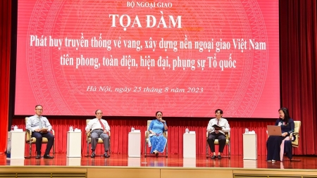 Tọa đàm kỷ niệm 78 năm thành lập ngành Ngoại giao Việt Nam