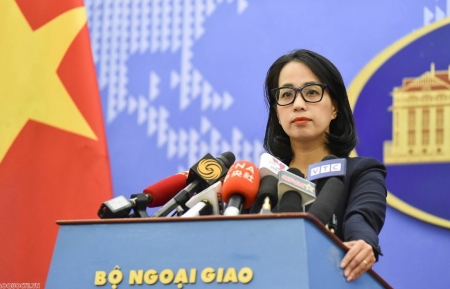 Việt Nam phản đối việc Đài Loan tiến hành bắn đạn thật ở vùng biển xung quanh Ba Bình, thuộc quần đảo Trường Sa