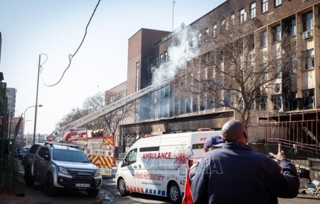 Tin Bộ Ngoại giao: Điện thăm hỏi về vụ hỏa hoạn tại Nam Phi