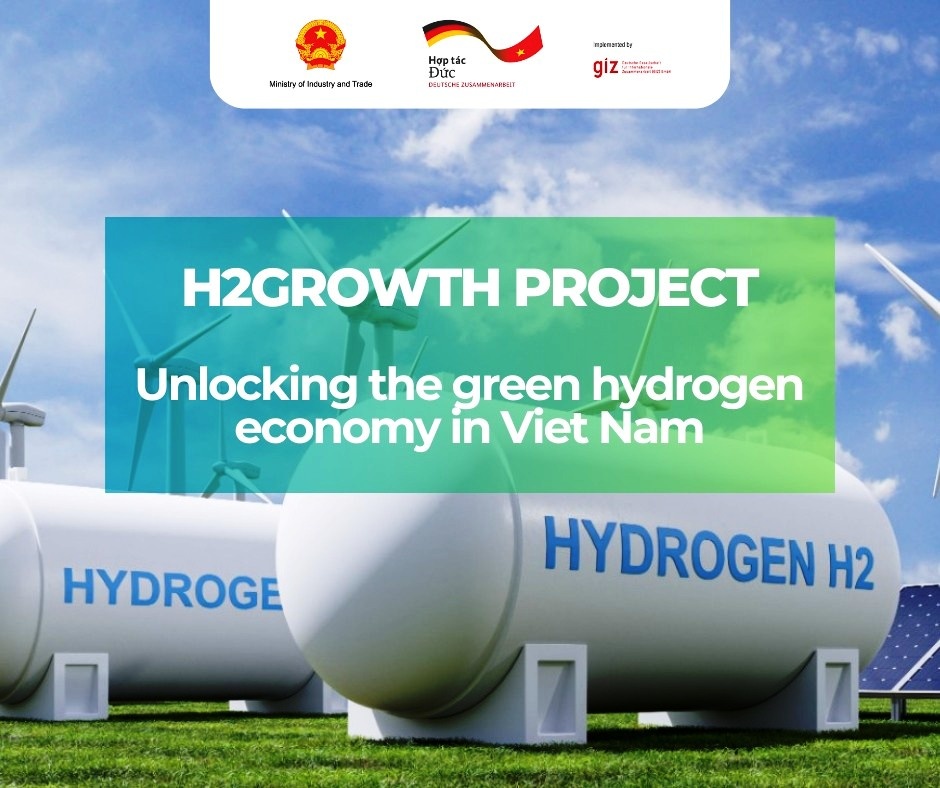 Dự án H2Growth - Xây dựng và phát triển nền kinh tế Hydroxanh tại Việt Nam