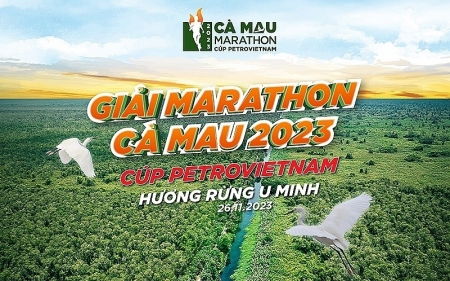 Khởi động giải Marathon Cà Mau 2023 - Cup Petrovietnam