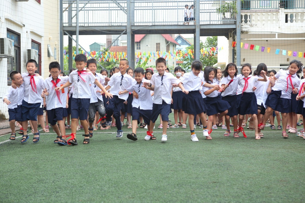 Trường tiểu học Tây Mỗ (Hà Nội): Mỗi ngày đến trường là một ngày vui!