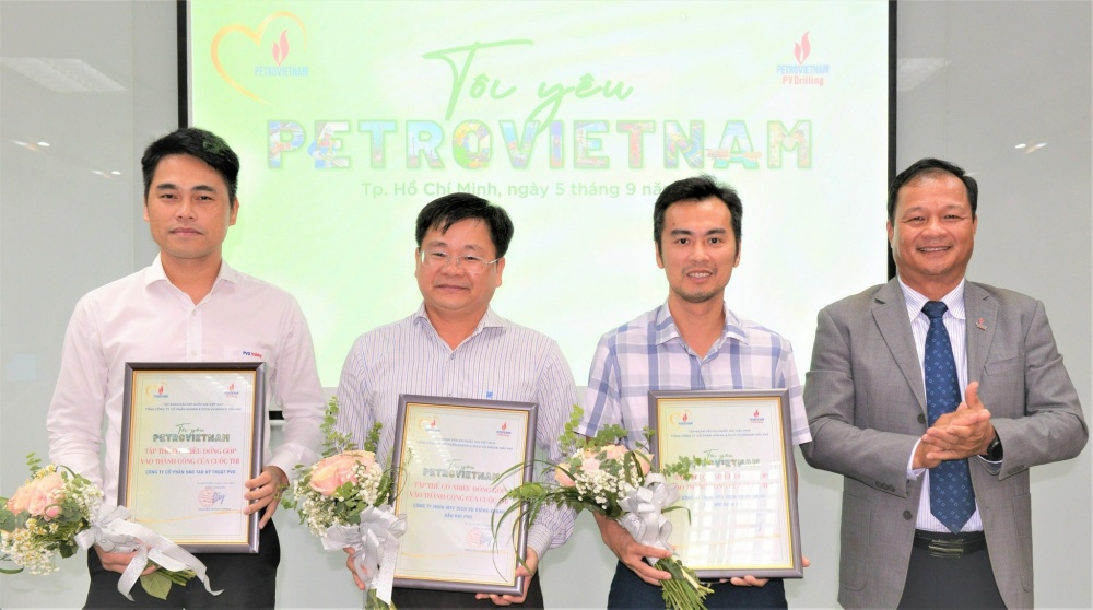 PV Drilling trao giải cuộc thi “Tôi yêu Petrovietnam”