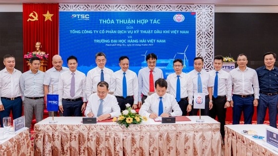 PTSC ký thoả thuận hợp tác với Trường Đại học Hàng hải Việt Nam