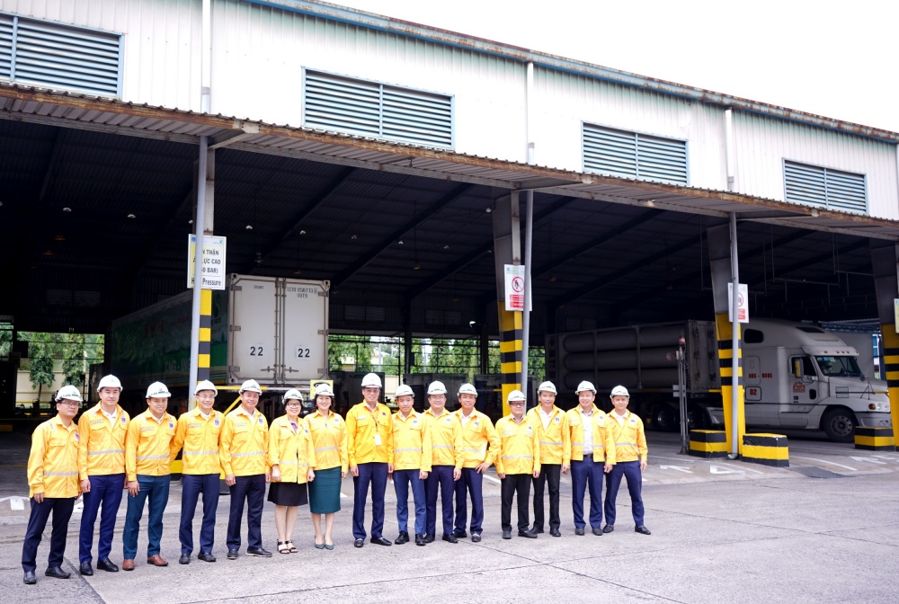 Lãnh đạo PV GAS đến thăm và thực tế công tác kinh doanh tại cơ sở BR-VT của CNG Việt Nam