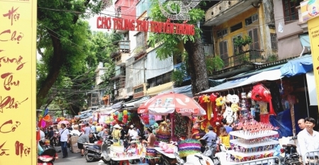 Hà Nội cấm đường nhiều tuyến phố cổ để tổ chức lễ hội Trung thu