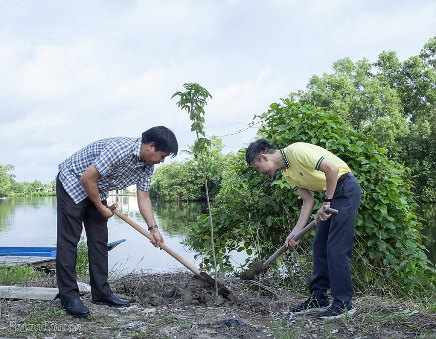 Phân bón Cà Mau nhộn nhịp ra quân trồng cây phủ xanh trong cộng đồng