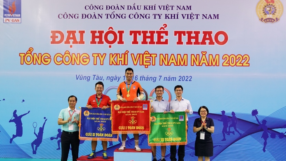 Hội thao chào mừng kỷ niệm 33 năm ngày thành lập Tổng công ty Khí Việt Nam