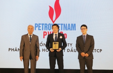 PVFCCo thuộc Top 50 công ty kinh doanh hiệu quả nhất Việt Nam 2023