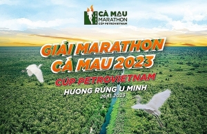 Vườn Quốc gia U Minh Hạ và dấu ấn giải Marathon Cà Mau 2023 trên vùng “Đất Phương Nam”