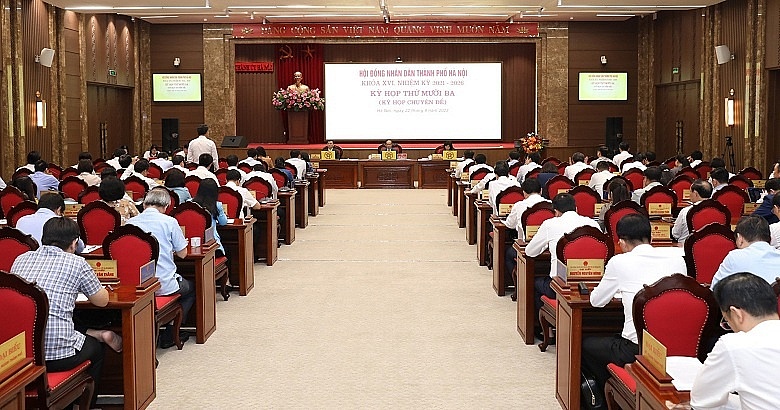 Toàn cảnh kỳ họp thứ 13, HĐND TP Hà Nội