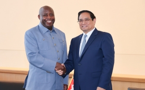 Việt Nam - Burundi nhất trí tăng cường thúc đẩy quan hệ, lấy thương mại, đầu tư làm trọng tâm