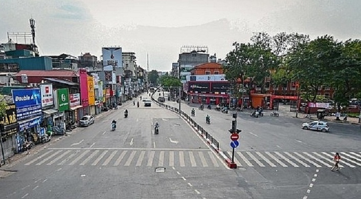 Hà Nội: Thí điểm tổ chức giao thông nút giao Chùa Bộc - Học viện Ngân hàng