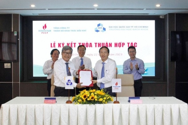 PVEP ký thỏa thuận hợp tác với Trường Đại học Bách Khoa - Đại học Quốc gia TP HCM