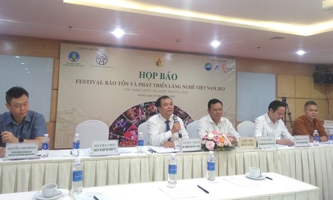 Nhiều hoạt động hấp dẫn tại Festival Bảo tồn và Phát triển làng nghề Việt Nam năm 2023