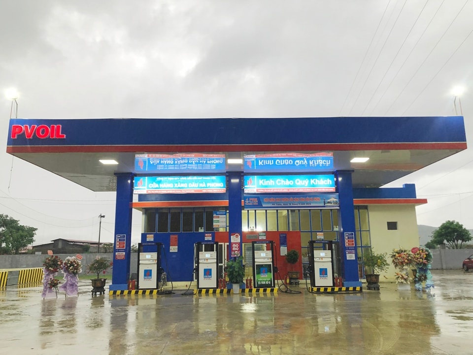 CHXD Hà Phong tại Quốc lộ 217 đoạn qua thị trấn Hà Trung, huyện Hà Trung, tỉnh Thanh Hoá