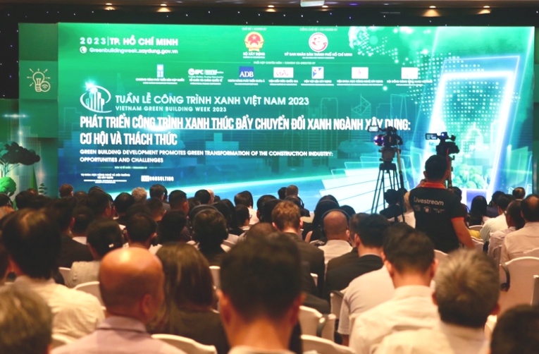 Tuần lễ Công trình xanh Việt Nam 2023: Thúc đẩy chuyển đổi xanh ngành Xây dựng
