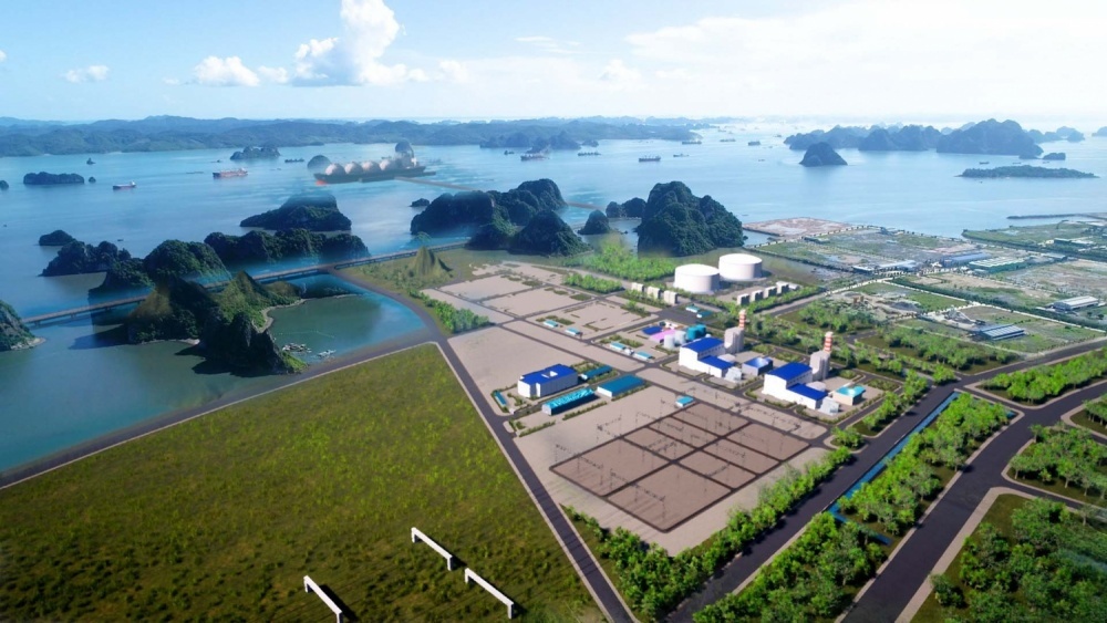 Phối cảnh dự án điện khí LNG Quảng Ninh