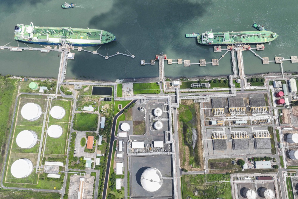 Cùng với Công trình Kho LNG 1 MMTPA Thị Vải, Kho cảng PV GAS Vũng Tàu có sức thu hút đặc biệt trong hệ thống cảng biển Việt Nam   