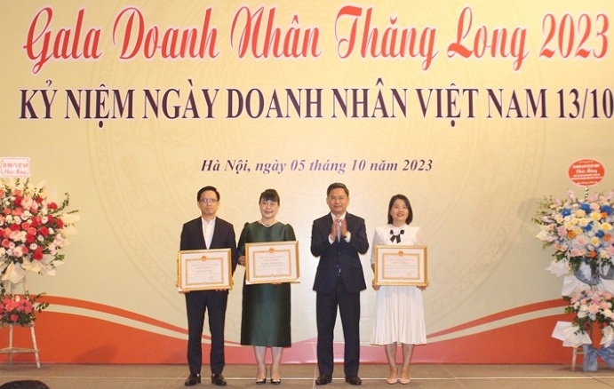 Hà Nội: Tôn vinh doanh nghiệp, doanh nhân tiêu biểu