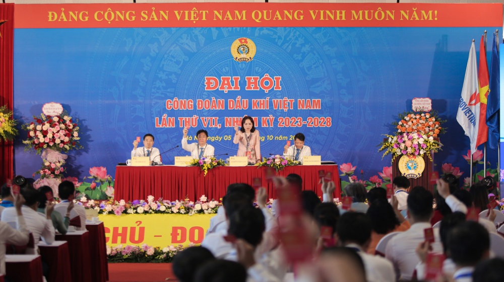 Khai mạc Đại hội VII Công đoàn Dầu khí Việt Nam, nhiệm kỳ 2023-2028