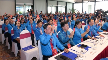 [Chùm ảnh]: Đại hội Công đoàn Dầu khí Việt Nam khóa VII, nhiệm kỳ 2023-2028