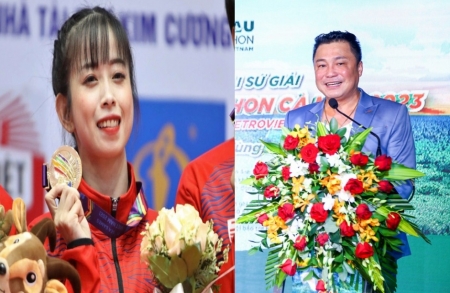 Diễn viên Lý Hùng và VĐV Châu Tuyết Vân là đại sứ giải Marathon Cà Mau 2023