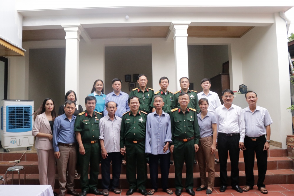 Hội CCB Tập đoàn khánh thành nhà thờ cúng liệt sĩ tại xã Đại Đồng, huyện Thạch Thất, Hà Nội