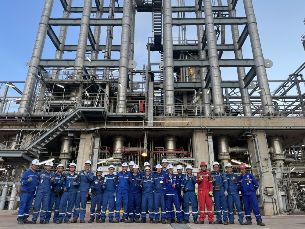 PVChem đã hoàn thành bảo dưỡng tổng thể Gói thầu số 01 Nhà máy Lọc hóa dầu Nghi Sơn