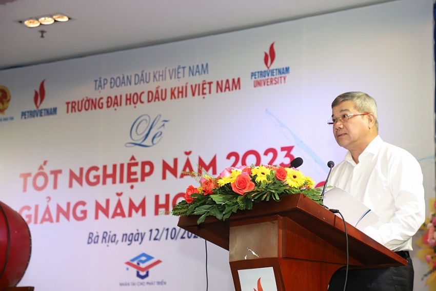 Trường Đại học Dầu khí Việt Nam tổ chức Lễ tốt nghiệp năm 2023 và khai giảng năm học mới 2023 2024