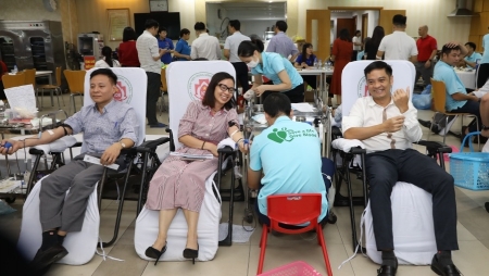 Đoàn Thanh niên PVEP tổ chức chương trình Hiến máu tình nguyện "Hành trình đỏ 2023”