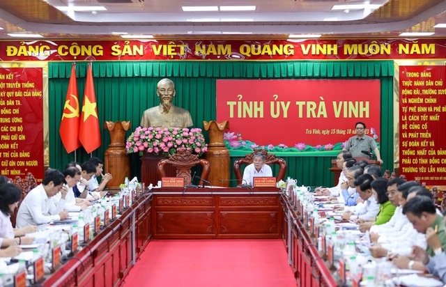 Phát triển Trà Vinh trở thành trung tâm kinh tế biển hiện đại, trung tâm năng lượng sạch