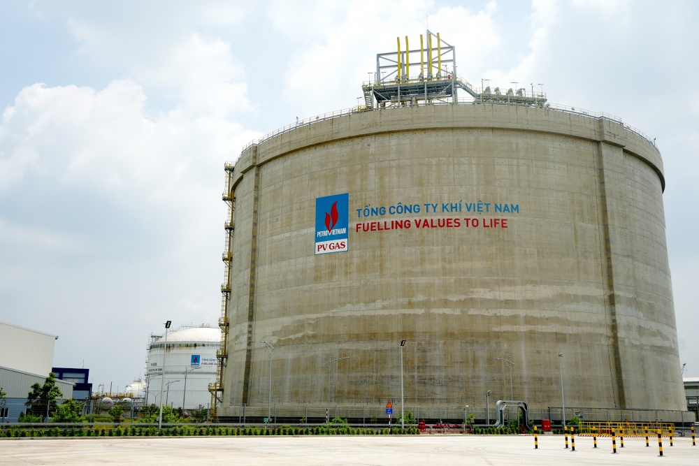 Hệ thống Kho cảng LNG đầu tiên và lớn nhất Việt Nam của PV GAS chuẩn bị đi vào hoạt động chính thức