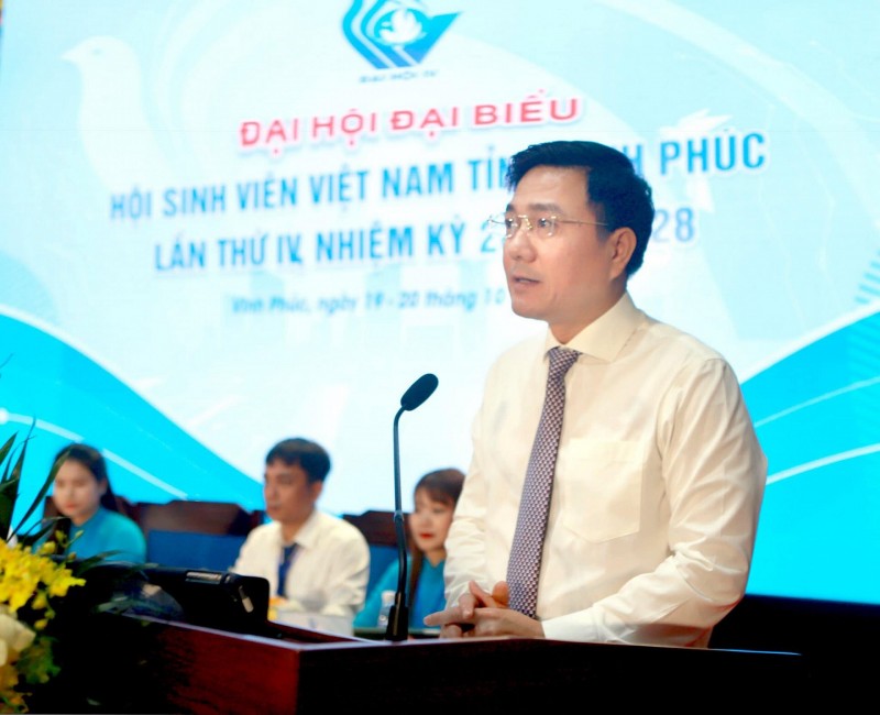 Đại hội Đại biểu Hội Sinh viên Việt Nam tỉnh Vĩnh Phúc lần thứ IV, nhiệm kỳ 2023 – 2028