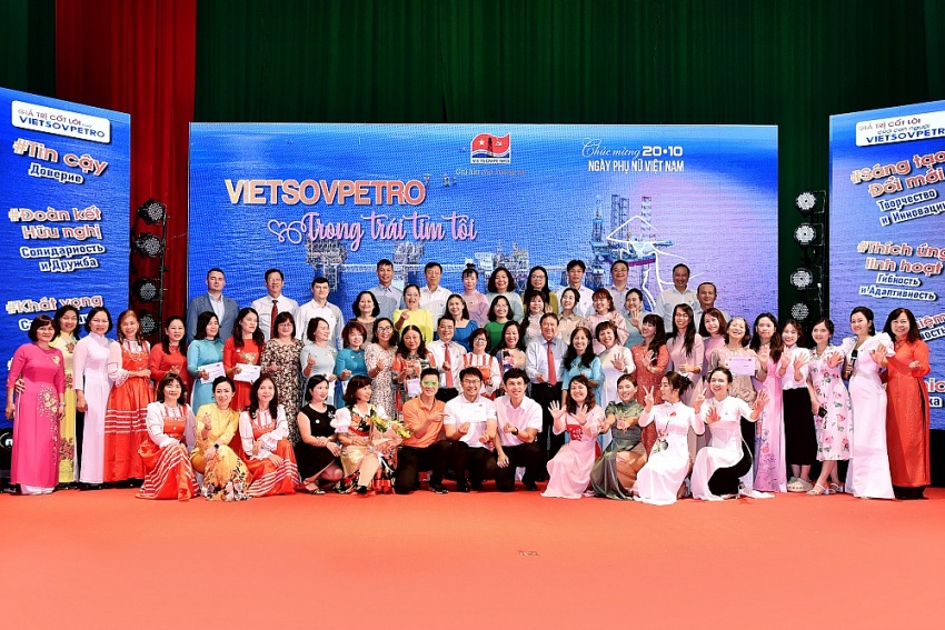 Công đoàn Vietsovpetro tổ chức chương trình “Vietsovpetro trong trái tim tôi” chào mừng Ngày Phụ nữ Việt Nam 20/10