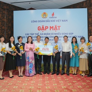 Gặp mặt, tổng kết công tác tổ chức Đại hội Công đoàn Dầu khí Việt Nam lần thứ VII, nhiệm kỳ 2023-2028