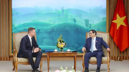 Thủ tướng Phạm Minh Chính tiếp Bộ trưởng Ngoại giao Cộng hòa Lithuania