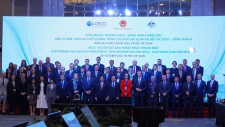 OECD cam kết hỗ trợ các nước Đông Nam Á chuyển đổi xanh, chuyển đổi số hướng tới phát triển bền vững