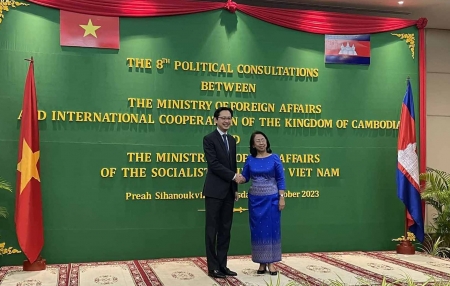 Tham khảo chính trị lần thứ 8 giữa hai Bộ Ngoại giao Việt Nam - Campuchia