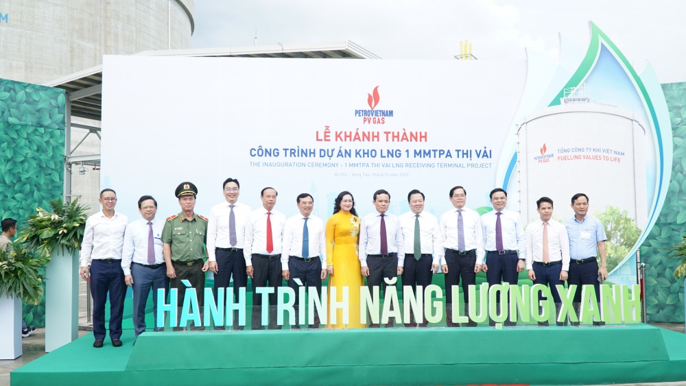 Khánh thành kho cảng LNG lớn nhất tại Việt Nam