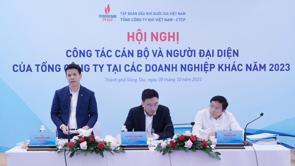 PV GAS tổ chức Hội nghị về công tác cán bộ và người đại diện năm 2023