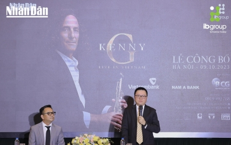 Vietcombank đồng hành cùng sự kiện âm nhạc "Kenny G Live in Vietnam" để lan tỏa giá trị nhân văn