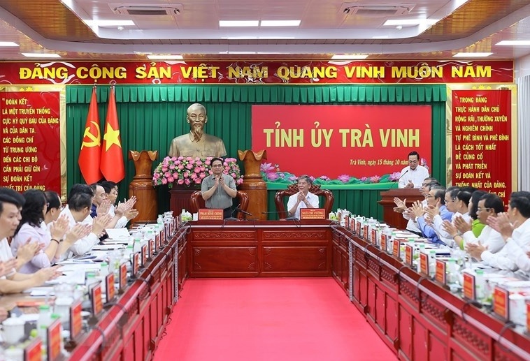 Kết luận của Thủ tướng Chính phủ tại buổi làm việc với lãnh đạo tỉnh Trà Vinh